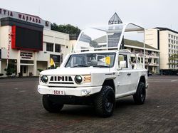 Erick Thohir Pamer Mobil Khusus Buatan Pindad untuk Paus Fransiskus