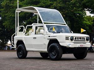 Paus Fransiskus Naik Popemobile Buatan Pindad, Ini Sederet Ubahannya Paus Fransiskus Naik Popemobile Buatan Pindad, Ini Sederet Ubahannya