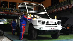 Melihat Popemobile Buatan Pindad yang Dipakai Paus Fransiskus di GBK