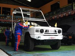 Melihat Popemobile Buatan Pindad yang Dipakai Paus Fransiskus di GBK