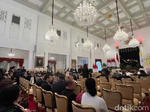 Sejumlah Tamu Negara Tiba di Istana Negara Jelang Kedatangan Paus Fransiskus