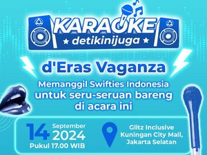 dEras Vaganza Bakal Nyanyi Lebih dari 40 Lagu Taylor Swift!