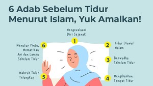 6 Adab sebelum Tidur Menurut Islam, Yuk Amalkan!