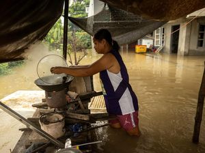 Aktivitas Warga Filipina Dikala Banjir Melanda Aktivitas Warga Filipina Dikala Banjir Melanda
