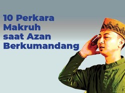 10 Perkara Makruh saat Azan Berkumandang, Hati-hati!