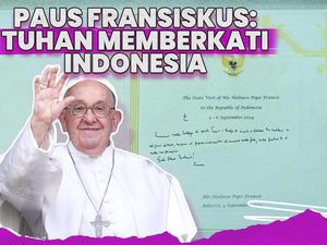 Paus Fransiskus: Tuhan Memberkati Indonesia Paus Fransiskus: Tuhan Memberkati Indonesia
