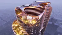 Wujud Gedung Hidrogen di Ibu Kota Baru Mesir, Tertinggi di Afrika
