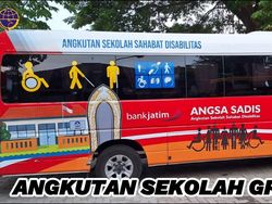 Pemkab Nganjuk Punya Angkutan Sekolah Gratis Khusus Difabel, In 4 Rutenya