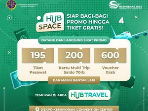 Serbu! Ada Ratusan Tiket Pesawat GRATIS di Hub Space 2024