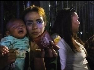 Beruntungnya Irma dan Cucu, Diberkati Paus Fransiskus dan Diberi Rosario Beruntungnya Irma dan Cucu, Diberkati Paus Fransiskus dan Diberi Rosario