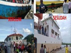 Kehadiran Kapal Motor Bantu Mobilitas Warga di Kepulauan Mentawai