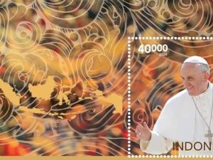 Ini Perangko Khusus Edisi Kunjungan Paus Fransiskus ke RI Ini Perangko Khusus Edisi Kunjungan Paus Fransiskus ke RI