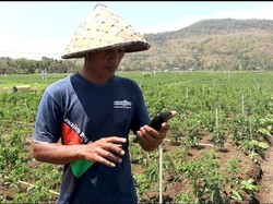 Awal Mula Aipda Anto Ngide Bikin Sistem Penyiraman Sawah Via Perintah Suara
