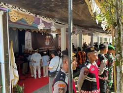 Polres Mahakam Ulu Sukses Amankan Pendaftaran Cabup-Cawabup ke KPU