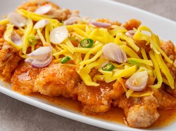 Resep Ayam Goreng Saus Mangga ala Restoran yang Gurih Segar