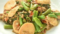 Resep Tumis Kacang Panjang Campur Bakso, Lauk Simpel untuk Bekal
