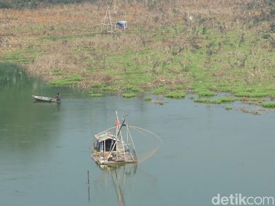 Imbas Kemarau di Sungai Citarum