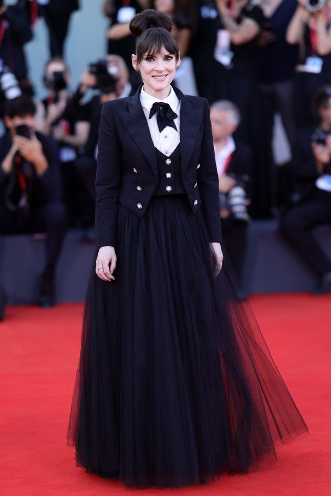 Winona Ryder in Chanel Couture