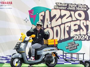 Ragam Lifestyle Modifikasi Fazzio Modifest Pukau Anak Muda di Bekasi