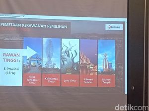 Daftar 9 Kerawanan Pilkada NTT 2024, Paling Tinggi di Indonesia Daftar 9 Kerawanan Pilkada NTT 2024, Paling Tinggi di Indonesia
