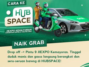 Nyamannya Pergi ke Hub Space Naik Grab, Ada War Voucher Spesial Lho!