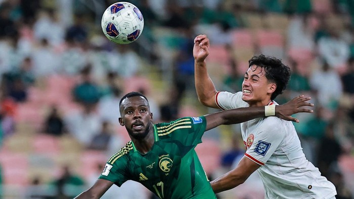 Soccer Football - World Cup - AFC Qualifiers - Group C - Saudi Arabia v Indonesia - King Abdullah Sports City, Jeddah, Saudi Arabia - September 5, 2024 Saudi Arabias Hassan Tambakti in action REUTERS/Stringer