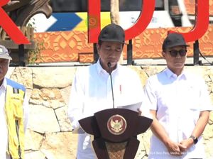 Gelontorkan Rp 2,1 T, Jokowi Resmikan Flyover hingga Jembatan di Jatim