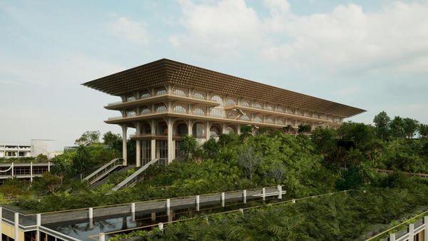 Terkuak! Wujud Interior Istana Wapres di IKN Calon Kantor Gibran