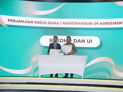 Kemenhub Teken MoA dengan UI Kerja Sama Bidang Pendidikan Transportasi