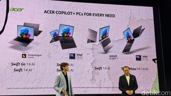 Deretan Laptop Copilot+ PC Acer Mejeng di Berlin