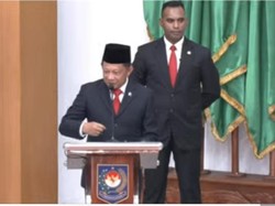 Mendagri Lantik Andriko Susanto sebagai Pj Gubernur NTT