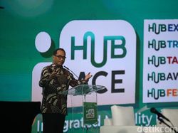 Momen Menhub Budi Karya Buka Hub Space 2024