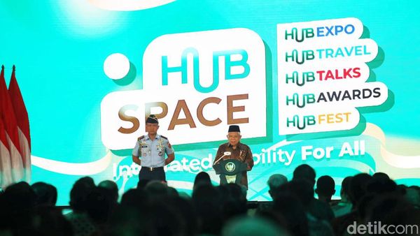 Momen Wapres Maruf Amin Buka Hub Space 2024