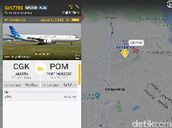 Pantau Paus Fransiskus Terbang ke Papua Nugini Pakai Flightradar24