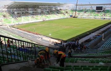 Melihat Progres Pembangunan Stadion Utama Sumatera Utara