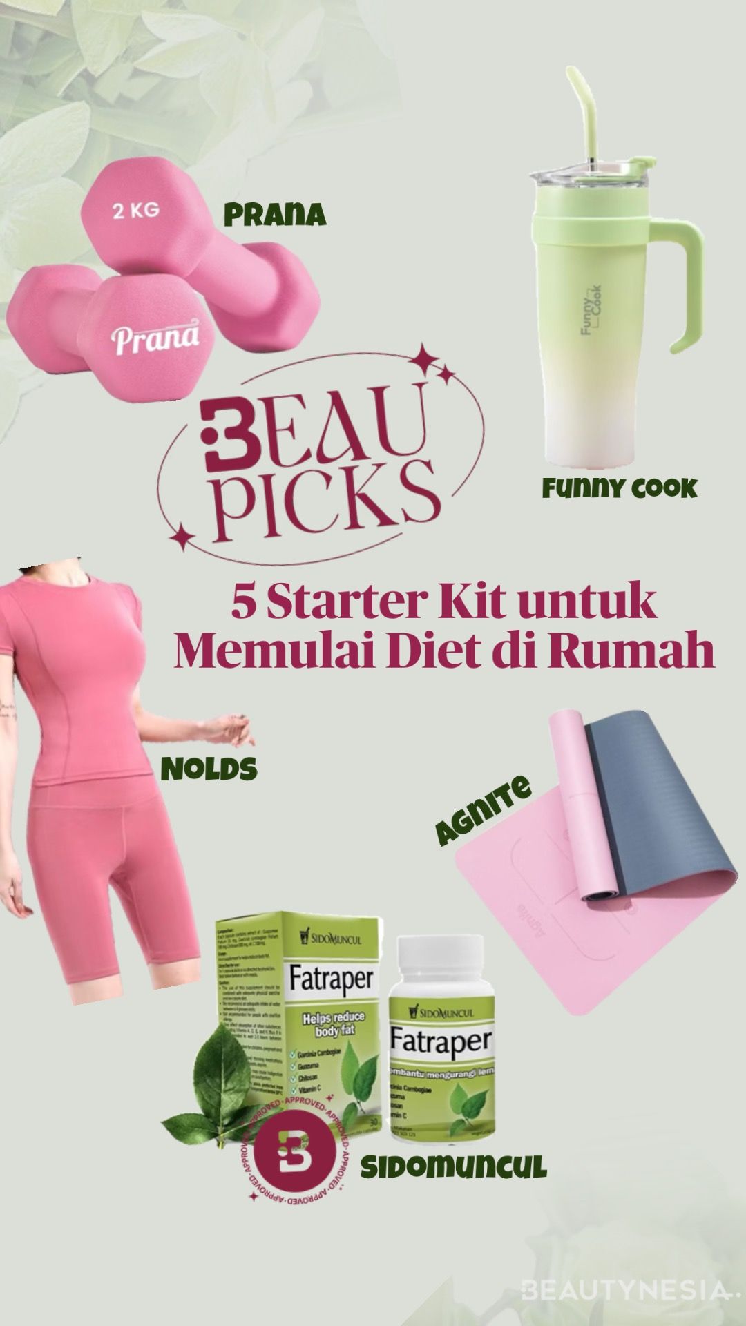 Starter kit diet di rumah