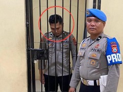 Tampang Oknum Anggota Polda Sulsel Dipatsus Usai Diduga Aniaya Pacar