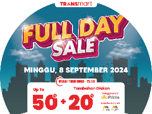 Besok Serbu Transmart Full Day Sale! Banjir Diskon hingga 50% + 20%