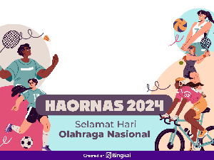 Hari Olahraga Nasional 2024: Sejarah, Tema, Ucapan, dan Twibbonnya Hari Olahraga Nasional 2024: Sejarah, Tema, Ucapan, dan Twibbonnya