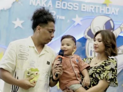 8 Foto Ultah Naka Putra Indah-Arie Kriting, Meriah Dengan Tema Ruang Angkasa