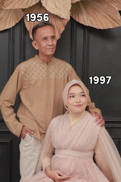 Wanita ini membagikan kisah cintanya yang beda usia 41 tahun dengan suaminya menuai beragam komentar dari warganet