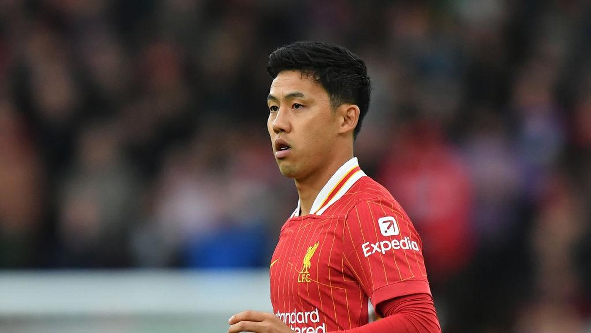 Wataru Endo tak panik meski baru semenit bermain musim ini (CameraSport via Getty Images/Dave Howarth - CameraSport)