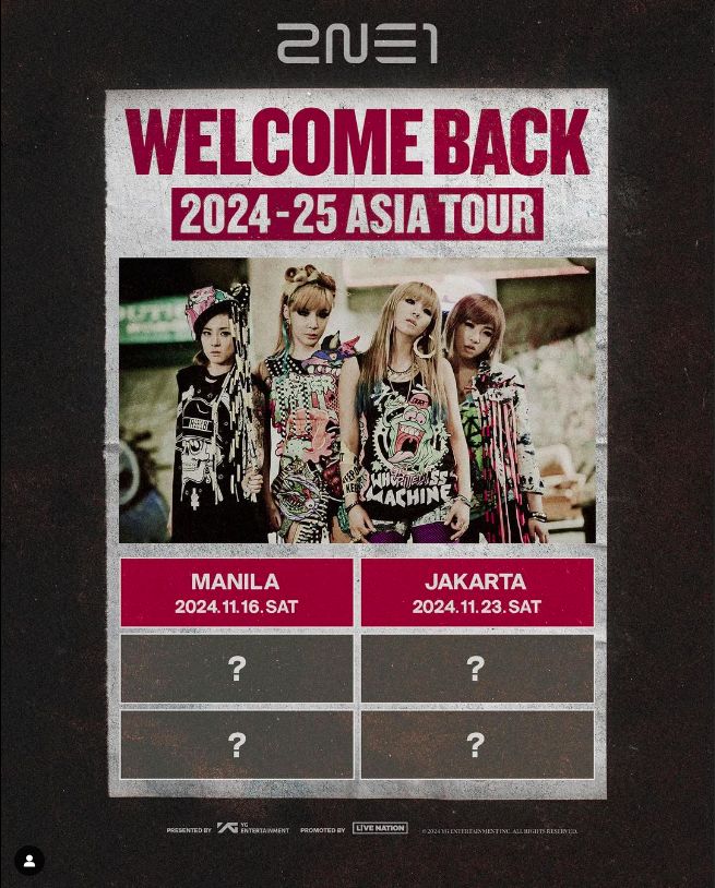 Poster Konser 2NE1