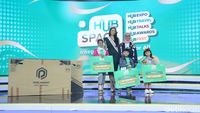 Aksi Gemas Anak-anak Bergaya Pilot-Masinis di Hub Space 2024