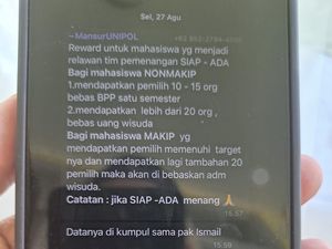Dugaan Dosen Unipol Soppeng Minta Mahasiswa Cari Suara Pilkada-Diusut Bawaslu Dugaan Dosen Unipol Soppeng Minta Mahasiswa Cari Suara Pilkada-Diusut Bawaslu