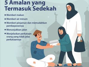 5 Amalan yang Termasuk Sedekah