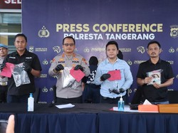 Polisi Tangkap Duo Maling Motor Bersenjata Api di Tangerang