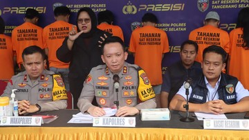 Polisi Bongkar Sindikat Curanmor Berkedok Jual Motor Bekas di Tangerang