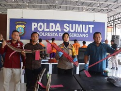 Tawuran Geng Motor Tewaskan 1 Orang di Deli Serdang, 6 Pelajar Ditangkap