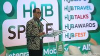 Potret Menhub Buka Hub Space Hari ke-2, Bicara Industri Penerbangan